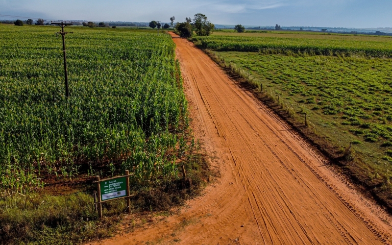 Vai começar a pavimentação com sextavado em estrada que liga Guaporema à Balsa.