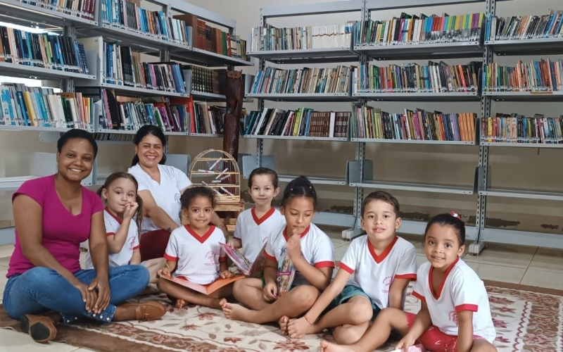 PROJETO: ERA UMA VEZ, uma parceria do Departamento de Cultura com CMEI Pequeno Príncipe.   